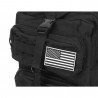 Schwarzer Militär - Rucksack 38L