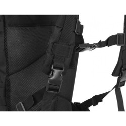 Schwarzer Militär - Rucksack 38L