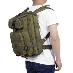 Kleiner grüner Rucksack 25L