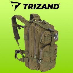 Kleiner grüner Rucksack 25L