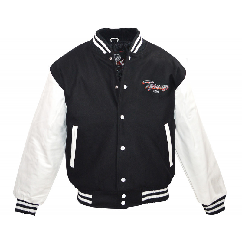 L Base Ball Jacke Tysonz Leder Dog