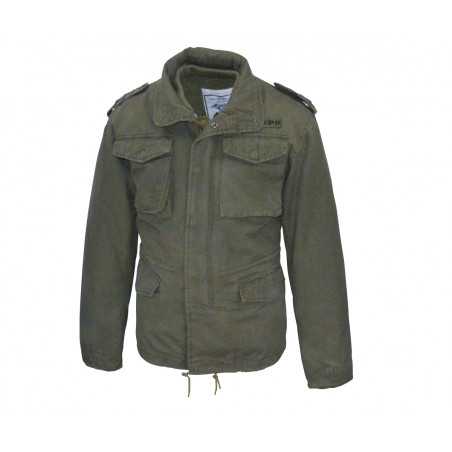 M65 Jacke Vintage Style oliv