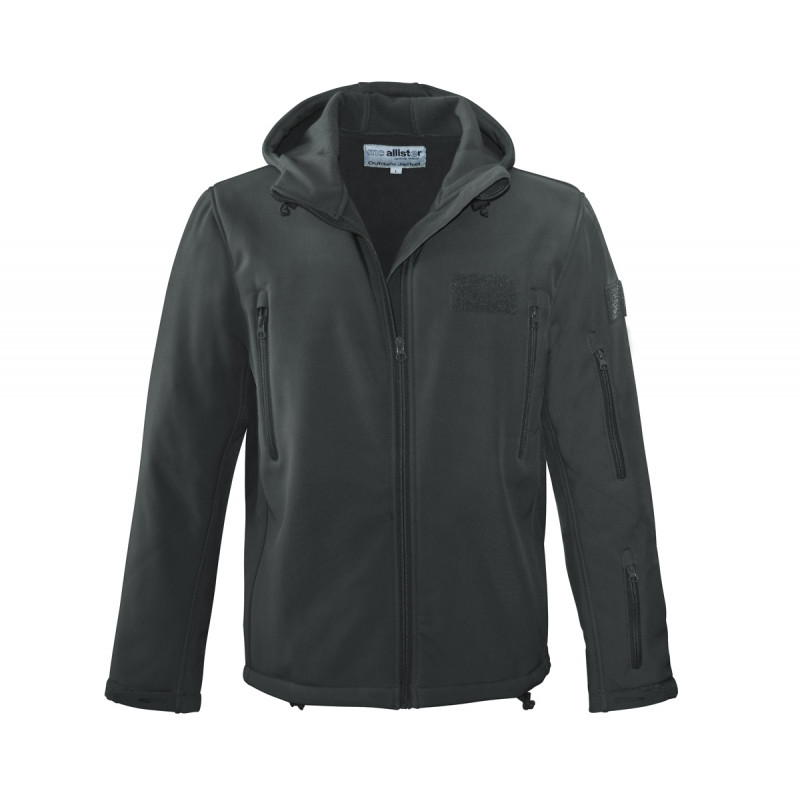 Softshell Jacke "Outdoor Adventure" schwarz