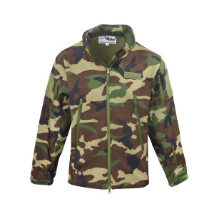 XXXL Softshell Jacke " Tactical " WOODLAND