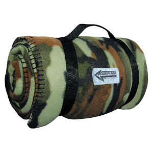 Commando Industries Decke Army Style Fleecedecke woodland