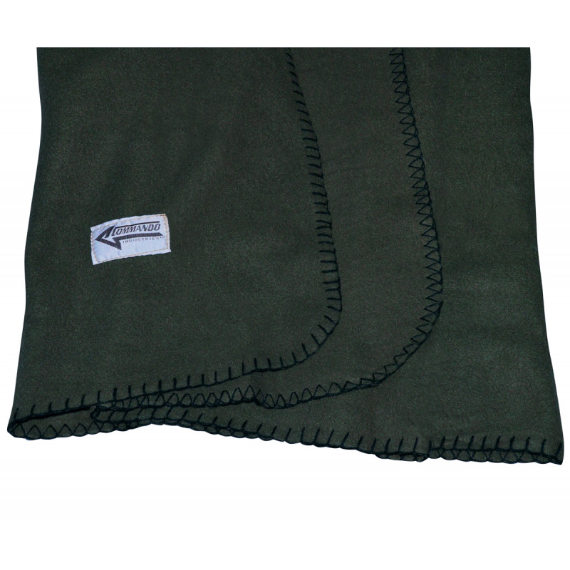 Commando Industries Decke Army Style Fleecedecke oliv
