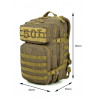 50L Strichtarn Rucksack von Blitzer