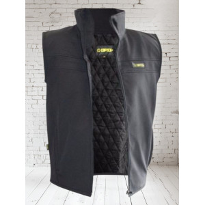 M Coptex gefütterte Softshell Weste