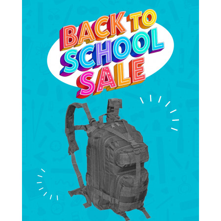 28L Rucksack Zero Six schwarz