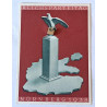 Feldpostkarte 1938 Reichsparteitag gelaufen