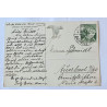 Feldpostkarte deutsche Polizei gelaufen