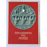 Feldpostkarte 1937 Reichsparteitag gelaufen