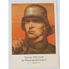 Postkarte Tag der NSDAP gelaufen