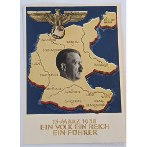 Ganzsache 13 März 1938