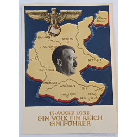 Ganzsache 13 März 1938
