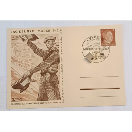 Ganzsache Tag der Briefmarke 1942